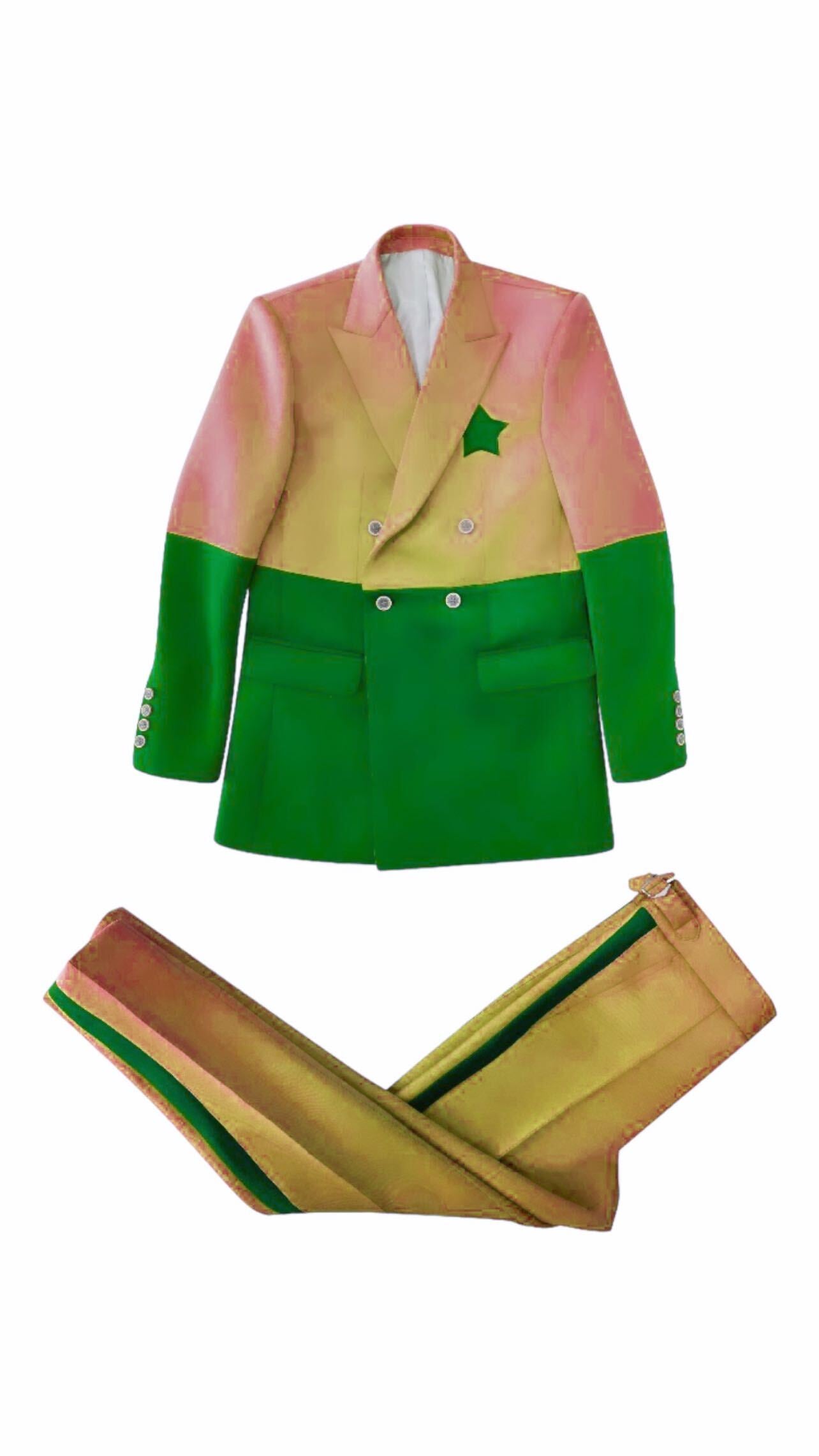Starstruck Suit - Pink/Green/Yellow