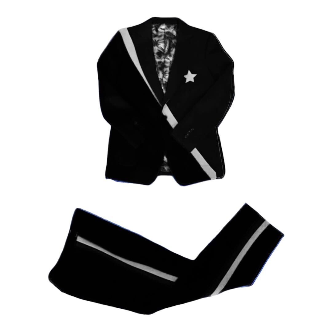Starstruck Suit - Black/White