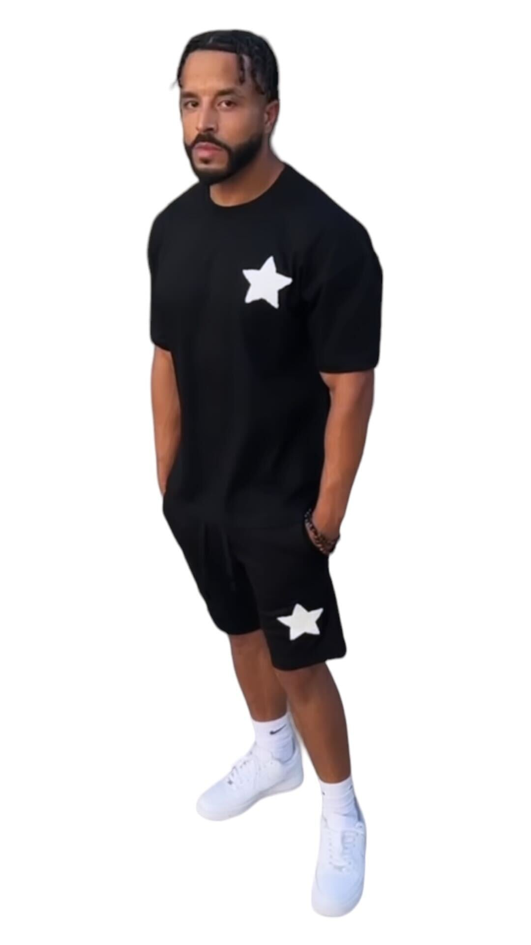 Starstruck Essentials - Black/White Star